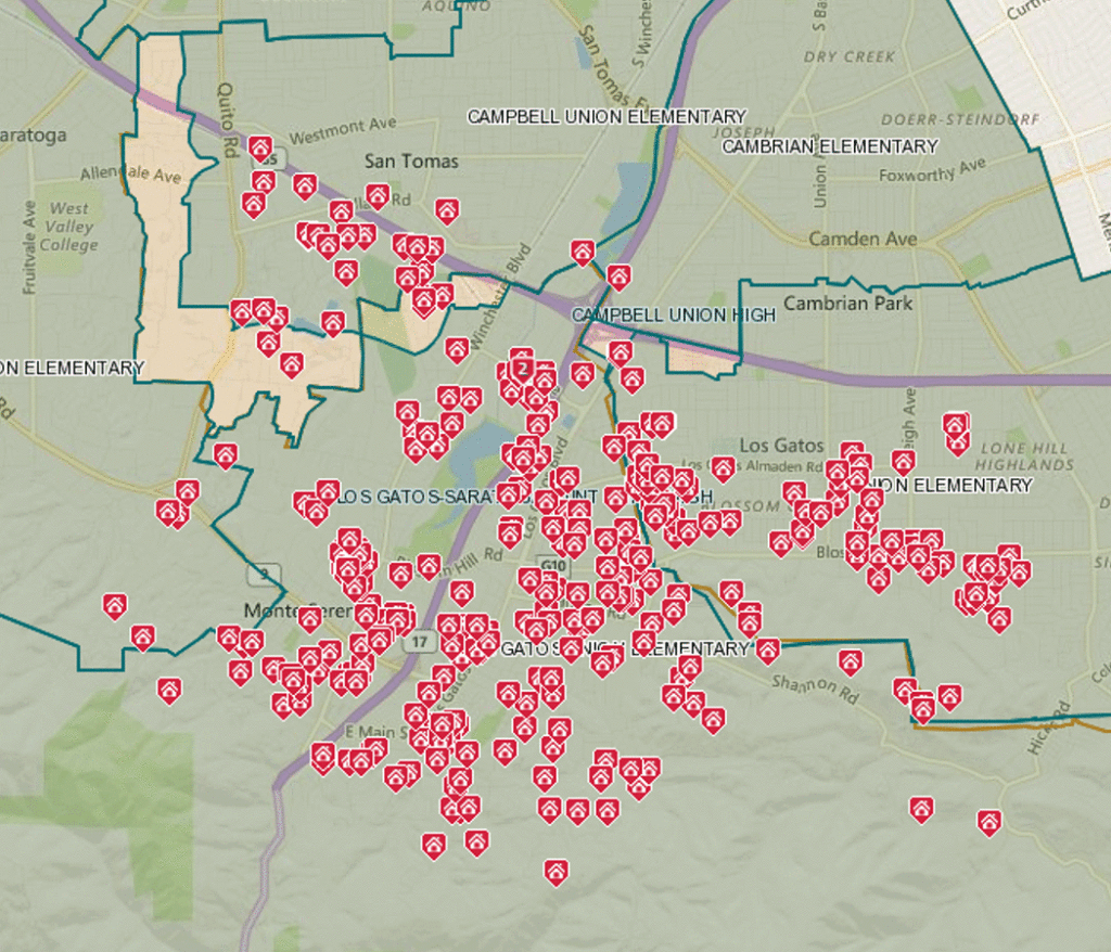 Elementary School Districts in Los Gatos Elementary School Districts in Los Gatos